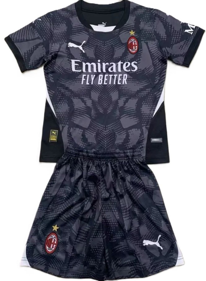 Kit infantil Goleiro I Milan 2024 2025 Puma oficial